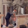 Desecration at St. Peter’s Basilica Tourist Urinates on Altar During Holy Mass, Pope Leo XIV ‘Shocked’