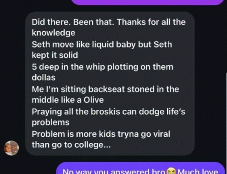 Drake Instagram DM Verse
