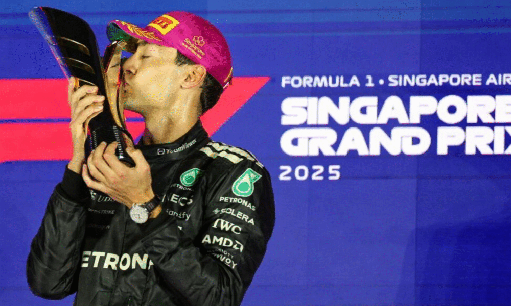 George Russell Dominates Singapore Grand Prix as McLaren Clinches Constructors’ Championship