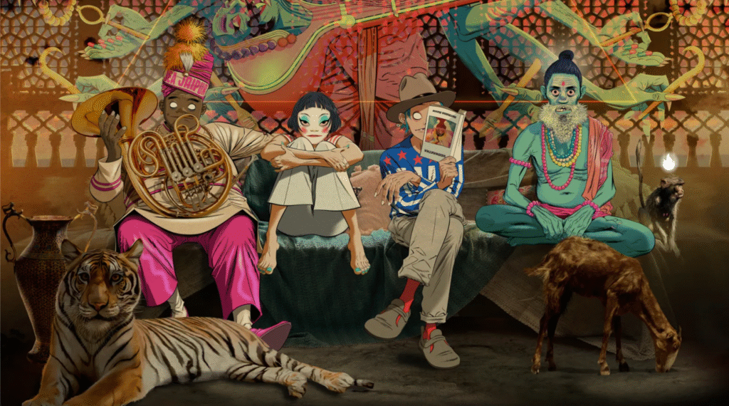 Gorillaz upcoming album 'The Mountain'