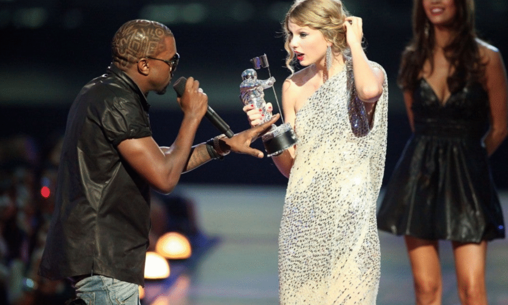 Kanye West interrupts Taylor Swift - MTV Moment