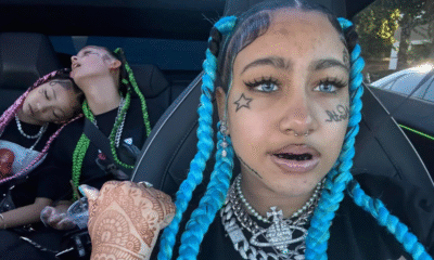 Kim Kardashian Defends 12-Year-Old North West’s Bold Look After Fake Tattoos, Piercings and Blue Hair Spark Controversy Kanye West