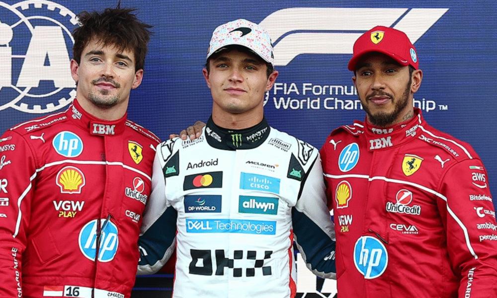 Lando Norris Seizes Pole in Mexico City GP Championship Battle Heats Up Lewis Hamilton Charles Leclerc Oscar Piastri