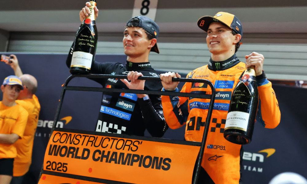 Lando Norris and Oscar Piastri - McLaren Clinches Constructors’ Championship