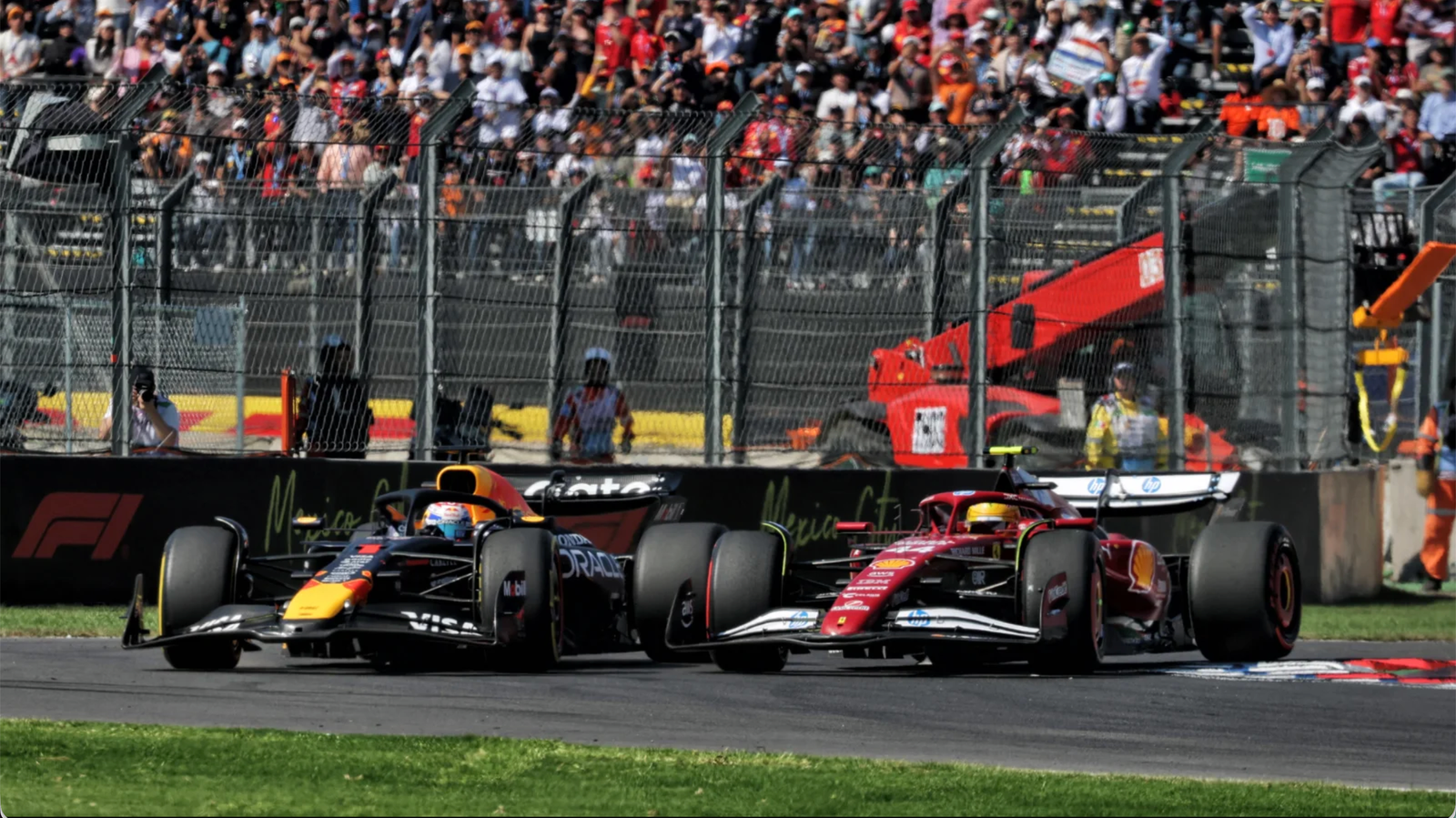 Lewis Hamilton Calls Mexico City GP Penalty ‘Kind of Nuts’ After Max Verstappen Battle