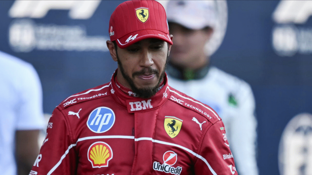 Lewis Hamilton's 10 Sec penalty ends the first Ferrari podium quest