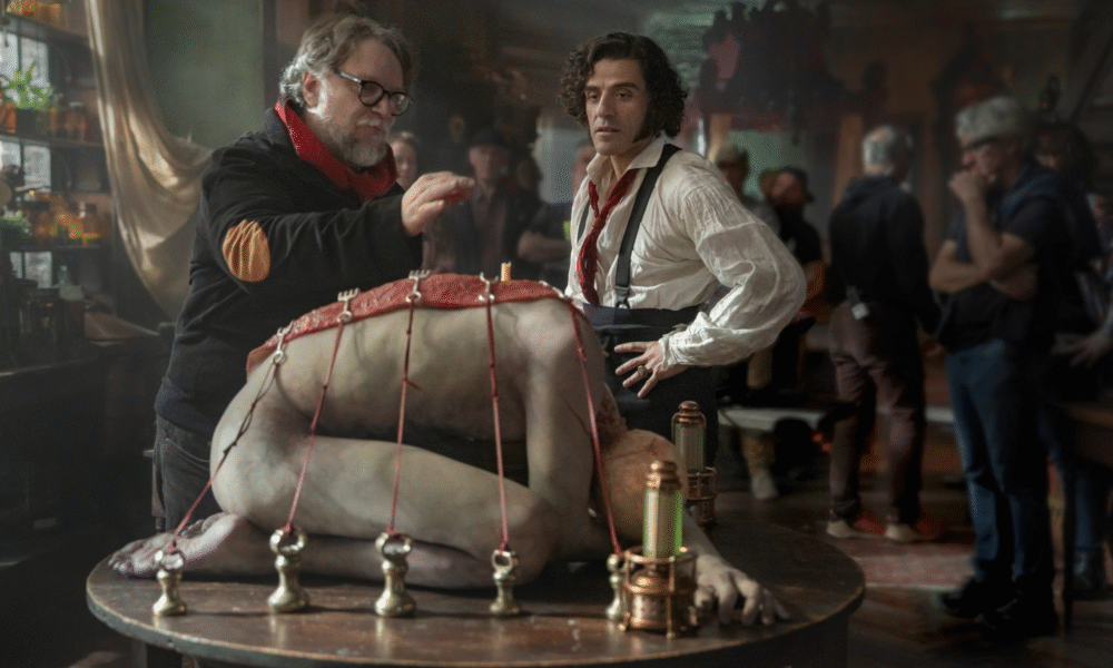 Oscar Isaac in Guillermo del Toro's Frankenstein