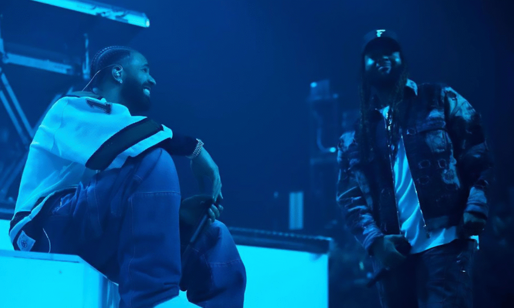 PartyNextDoor and Drake at a Toronto Show