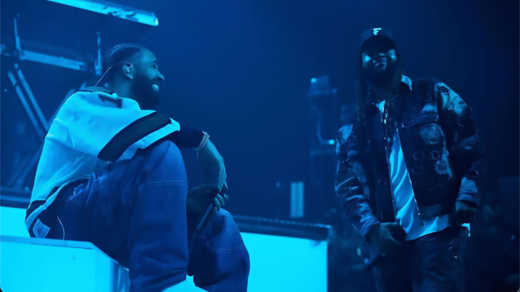 PartyNextDoor and Drake at a Toronto Show