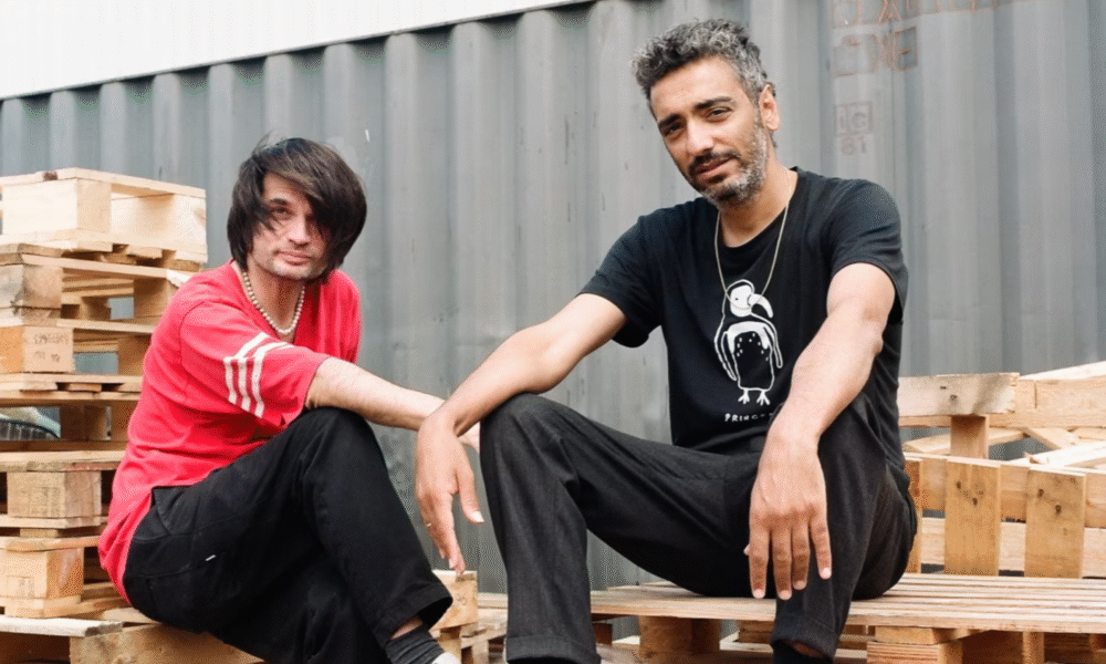 Raadiohead's Jonny Greenwood with Dudu Tassa Israeli Musician