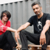 Raadiohead's Jonny Greenwood with Dudu Tassa Israeli Musician