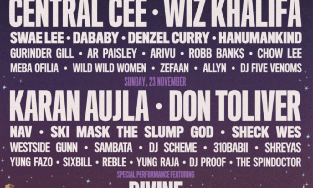 Rolling Loud India 2025 Lineup