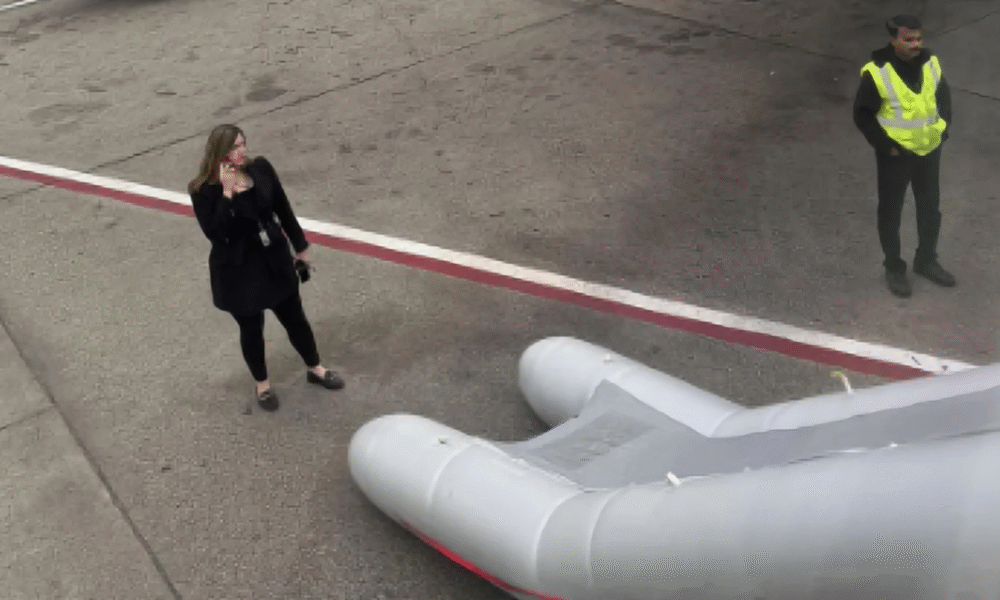 Stranded Delta Air Lines passengers