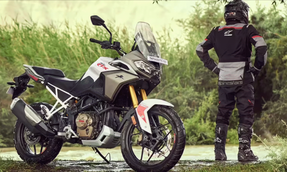 TVS Enters Adventure Territory with the All-New Apache RTX 300 ADV