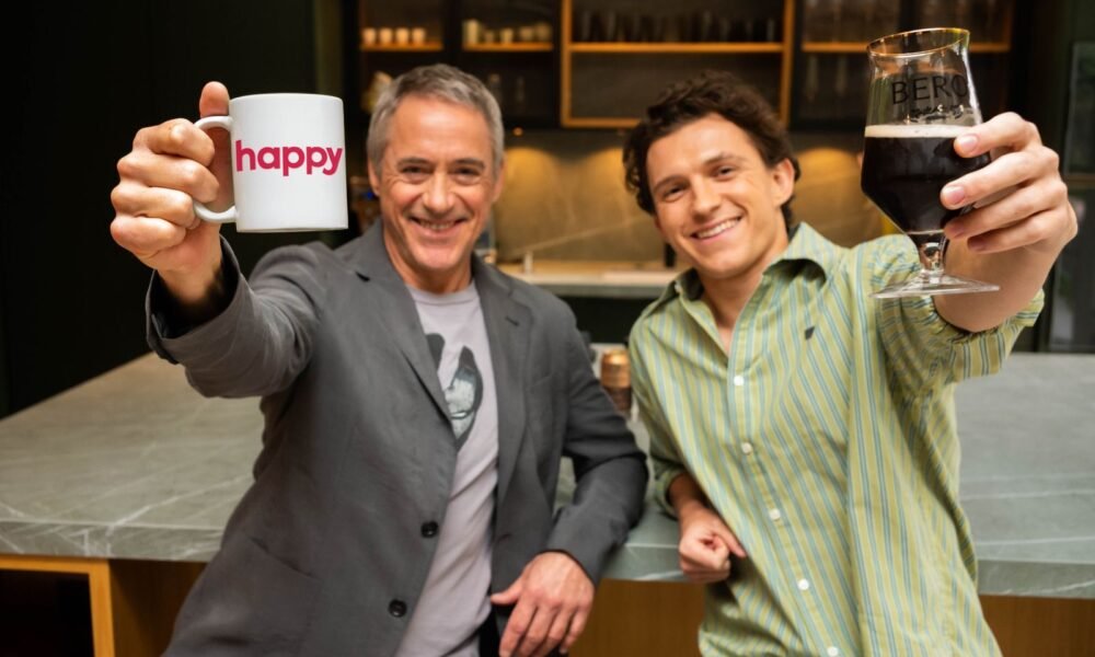 Tom Holland and Robert Downey Jr. Reunite for ‘BERO x Happy Coffee’ Collab — A Marvelous Crossover Beyond the MCU