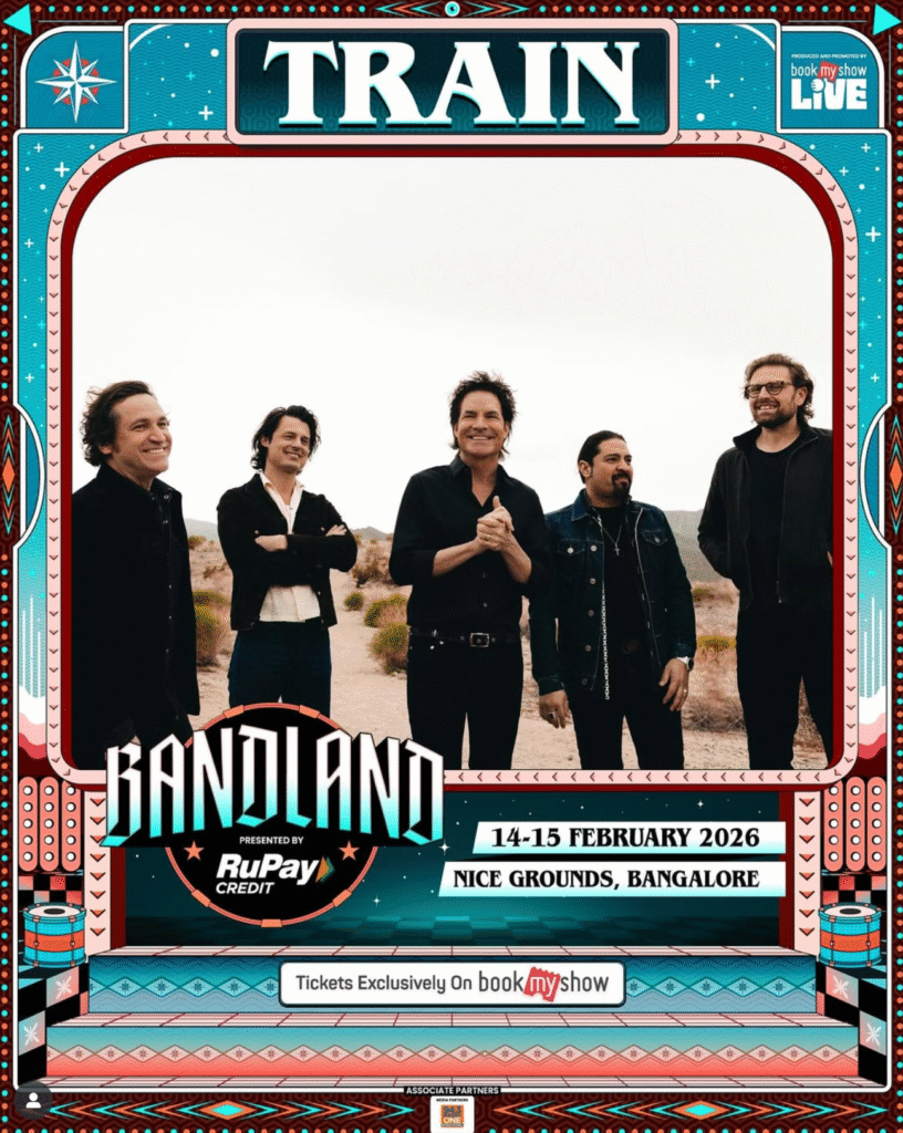 Train at Bandland Festival 2026 Bengaluru