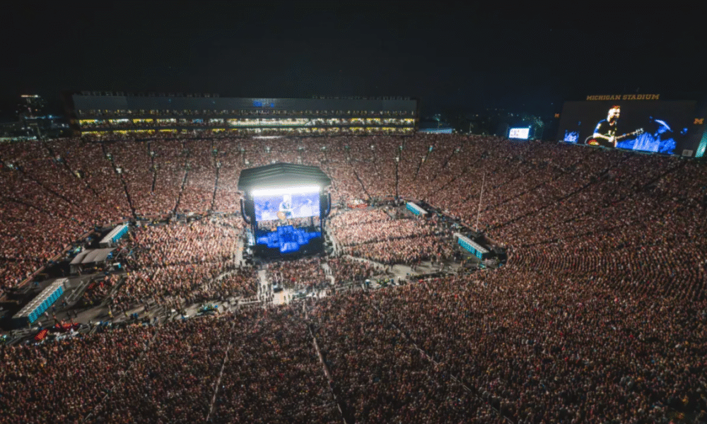 Zach Bryan Record at Michigan Stadium With 112,408 Fans