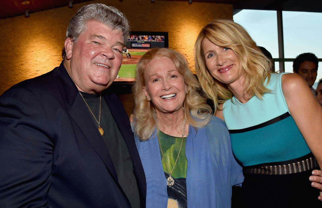 Diane Ladd with Husband Robert Charles Hunter and Daughter Laura Dern