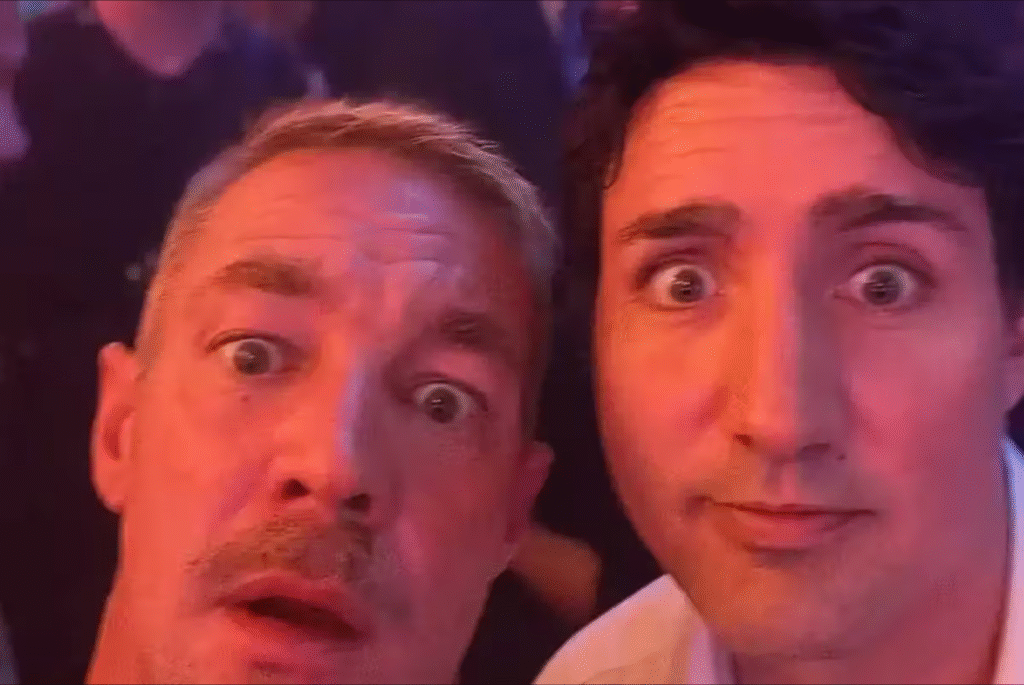 Diplo with Justin Trudeau