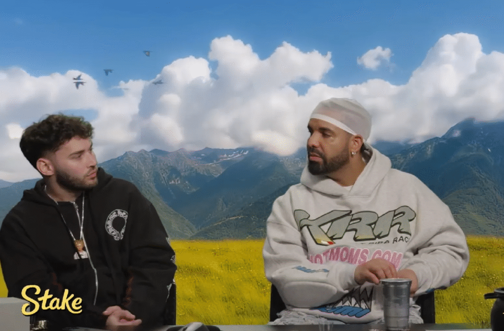 Drake Announced 'Iceman' album on Adin Ross Livestream