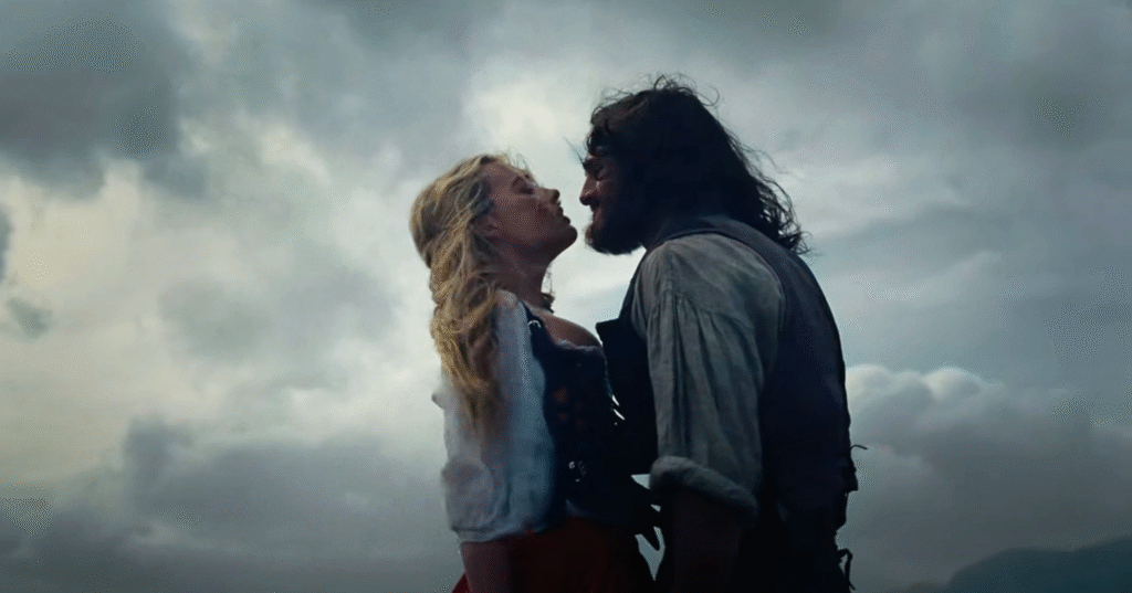 Margot Robbie & Jacob Elordi in Emerald Fennell's adaptation of 'Wuthering Heights'
