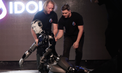 Russia’s New AI Humanoid Robot 'AIDOL' Falls on Stage During Highly-Publicized Debut