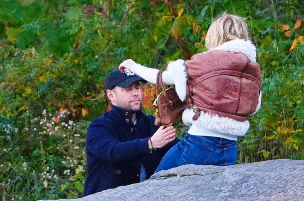 Sydney Sweeney and Scooter Braun at Central Park NYC