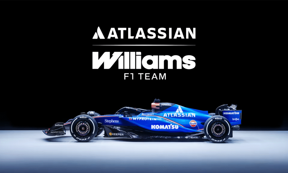 Williams Racing Rebrands as Atlassian Williams F1