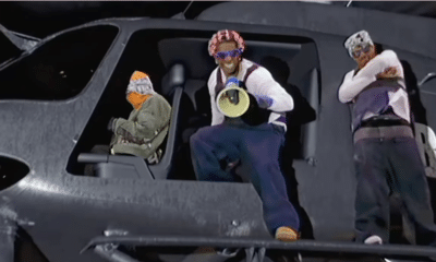 A$AP Rocky Soars Through Chaos in Dystopian “Helicopter$” Video