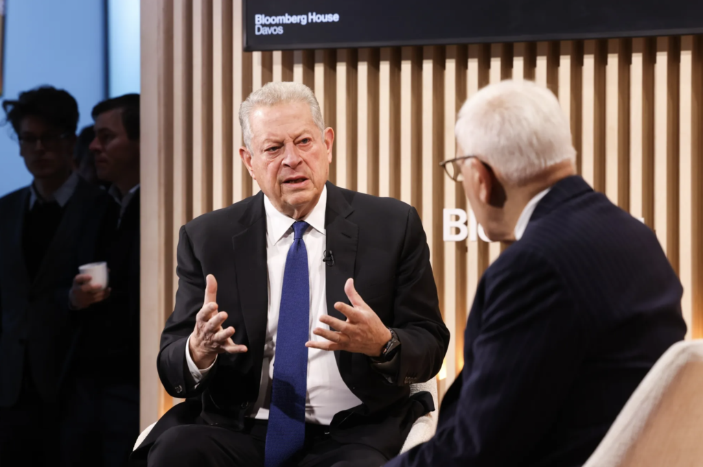 Al Gore at WEF 2026 Davos