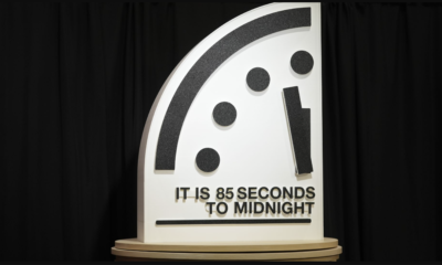 Doomsday Clock 2026 Scientists Set New Time at 85 Seconds to Midnight