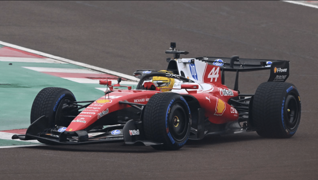 Lewis Hamilton in Ferrari SF-26
