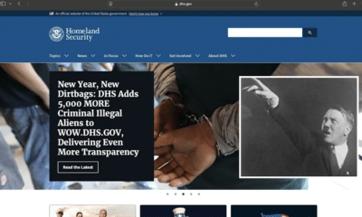 Nazis.us Redirects to Department of Homeland Security, Sparking Online Speculation DHS Website