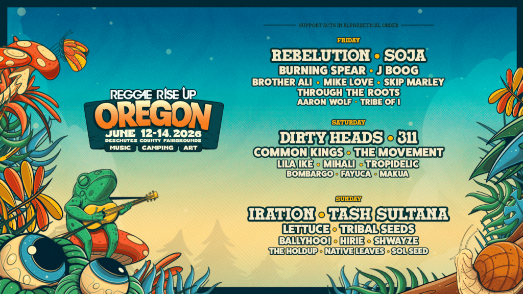 Reggae Rise Up Oregon Announces 2026 Lineup