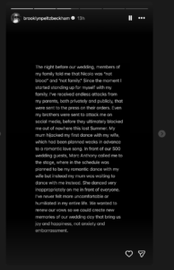 Brooklyn Beckham's Statement