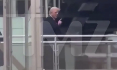 Trump Caught on Camera Making Obscene Gesture at Ford Plant Heckler