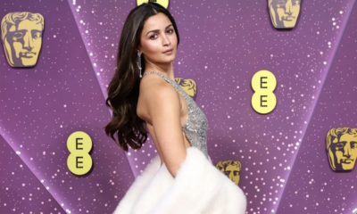 Alia Bhatt’s Hindi Speech at BAFTA 2026 The Cultural Mic Drop That Made the World Listen Sentimental Value GUCCI Dress
