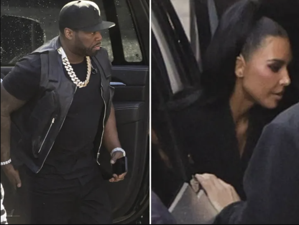 Kim Kardashian and 50 Cent Spotted in LA