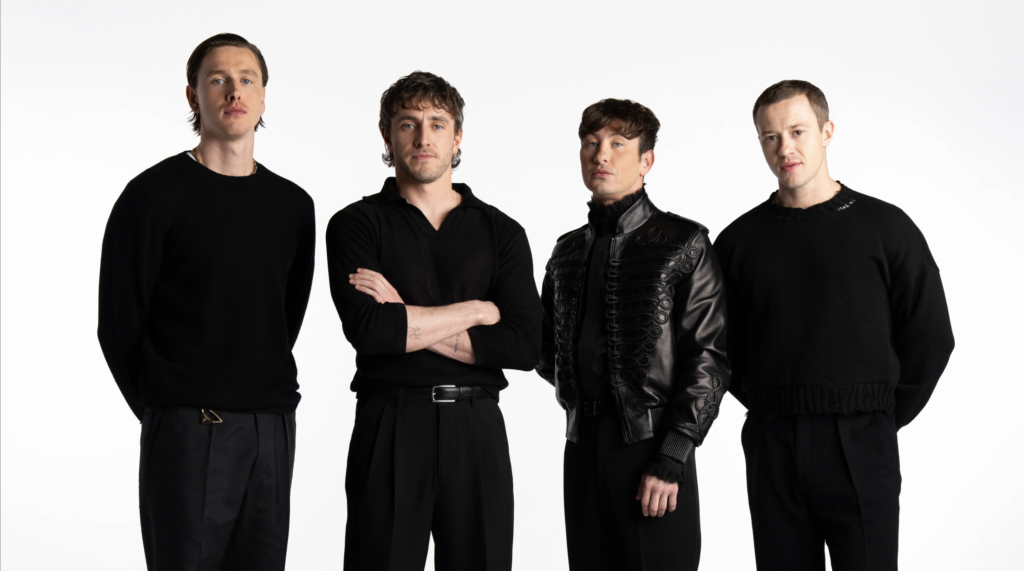 The Beatles - Four Film Cinematic Event with Paul Mescal as Paul McCartney, Harrison Dickinson as John Lennon, Barry Keoghan as Ringo Starr, and Joseph Quinn as George Harrison