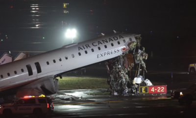 Air Canada Plane Collides With Vehicle at LaGuardia Airport New York Runway, Multiple Injuries Reported