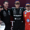 George Russell Triumphs at 2026 Australian Grand Prix as Mercedes Secures Stunning One-Two Charles Leclerc Lewis Hamilton Australian GP Kimi Antonelli