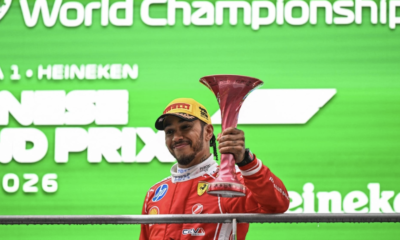 Lewis Hamilton Calls Chinese Grand Prix One of the Most Enjoyable Races of His Career Charles Leclerc First Ferrari Podium Chinese GP Mercedes 2026