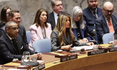 Melania Trump Chairs UN Security Council Meeting Amid Iran Strike Tensions Donald Trump US War on Iran School Bombing Children Girls
