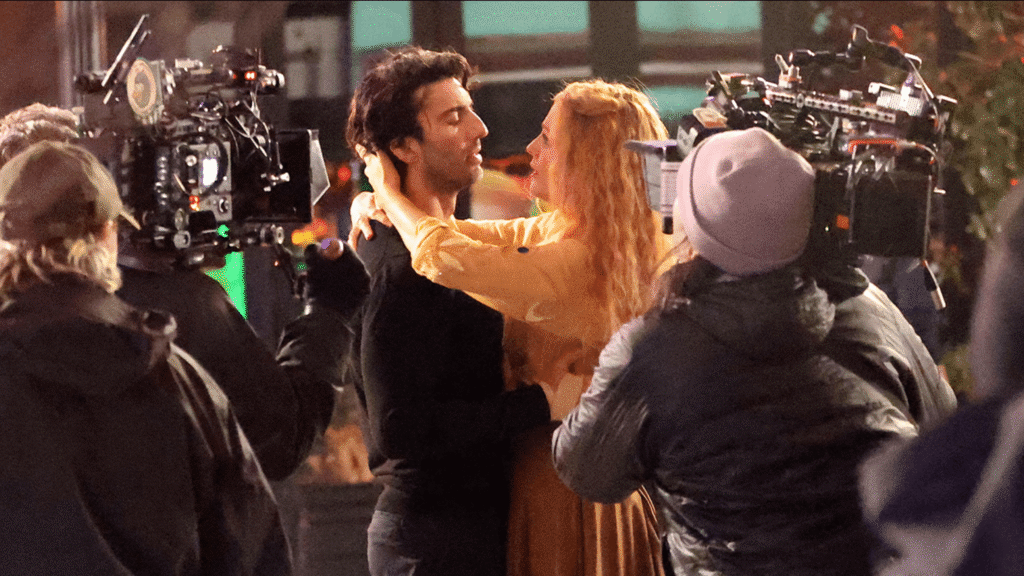 Blake Lively And Just Baldoni on Sets of 2024 film 'It Ends With Us'