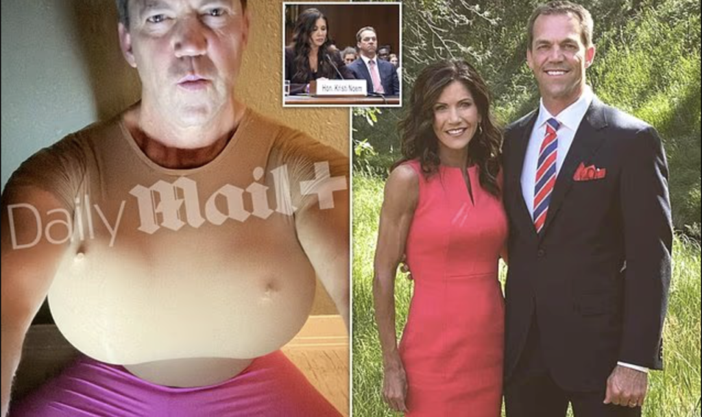 Daily Mail Report - Kristi Noem's husband Bryon Noem a crossdresser