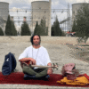 Iranian Musician Uses Art to Protect Key Power Plant Amid Rising Tensions Trump Threat Iranian musician Ali Ghamsari Damavand Power Plant Tehran IRan War