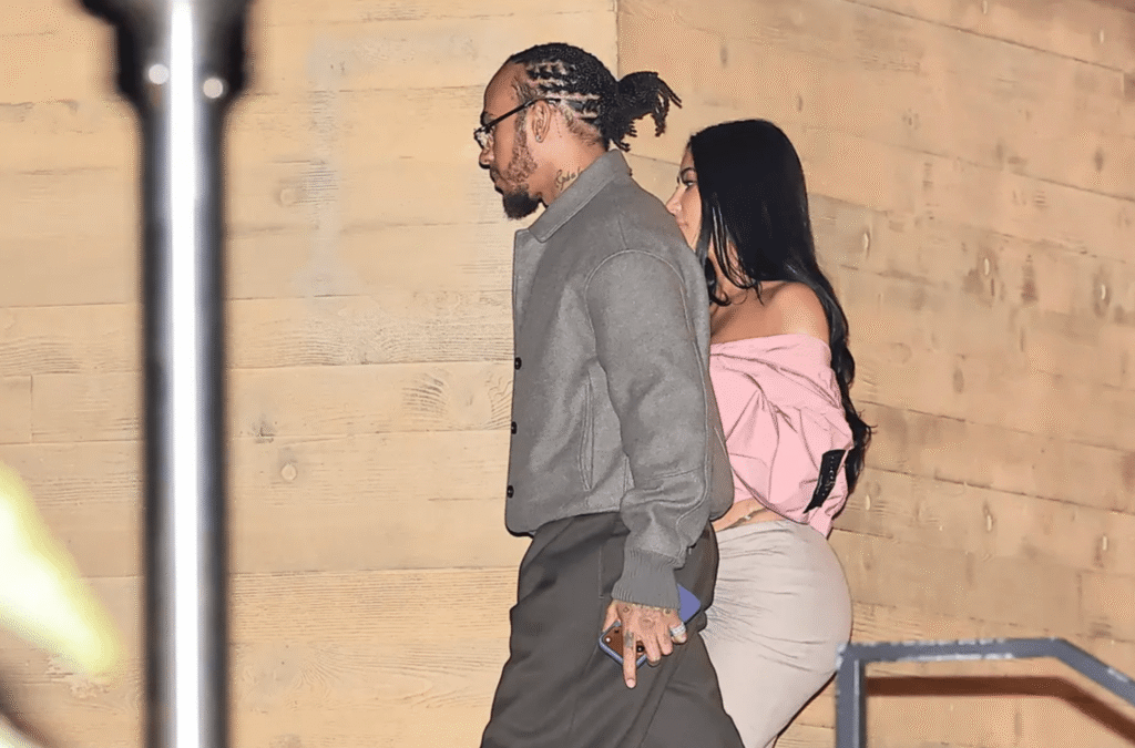 Kim Kardashian and Lewis Hamilton Together at Nobu Malibu