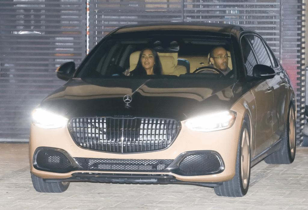 Lewis Hamilton with Kim Kardashian