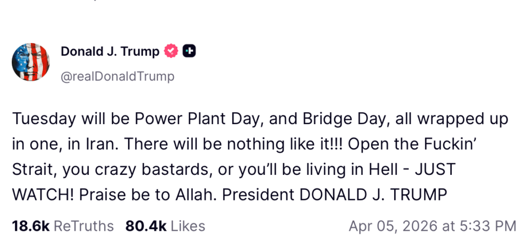 Trump's profanity laced rant on Truth Social over Iran War