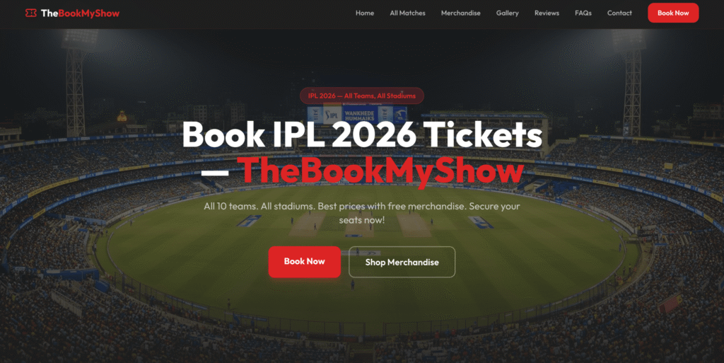 CloudSEK Expose - Fake IPL Ticket Websites